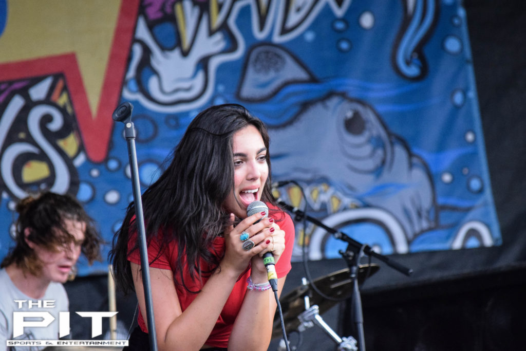 The very young, LA-based band The Heirs are breathing it all in with their Warped Tour debut. Photos by JC Hernandez/The Pit