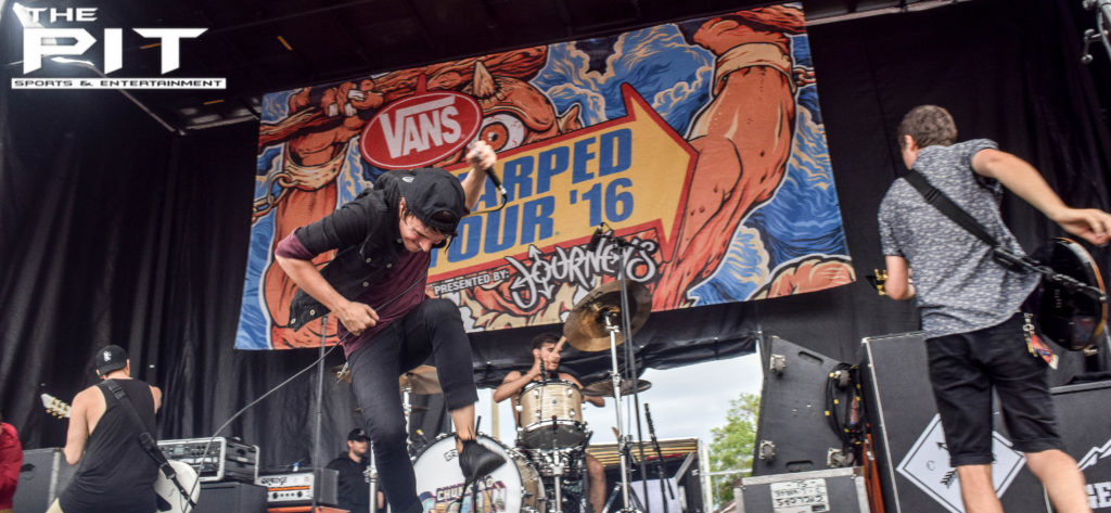 Chunk! No Captain Chunk! made their return to Warped Tour, and Bert Poncet spoke with The Pit about the evolution of the festival over the years. Photos by Will Churchill/The Pit