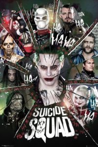 Poster for Suicide Squad, the much-awaited adaptation of DC's villainous soldiers of fortune. Photo/Collider