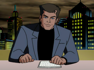 Snapper Carr is neither young, hip, nor cool on Supergirl. Photo/DCAU Wiki