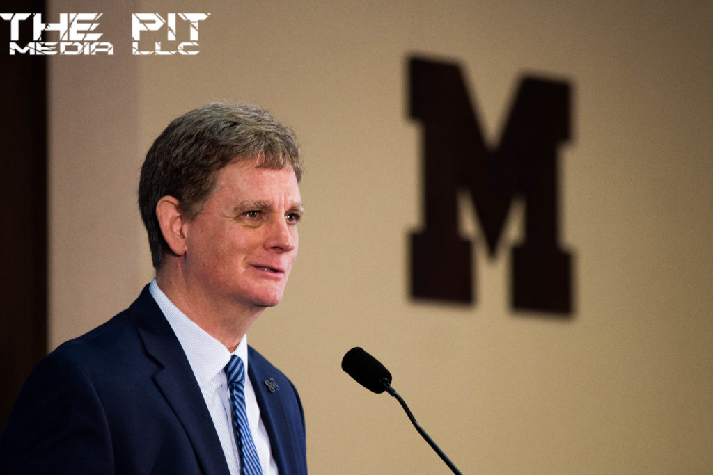 Mel Pearson was named Michigan hockey head coach following Red Berenson's retirement after 33 years. Pearson spent 23 years under Berenson as an assistant coach before taking the reigns at Michigan Tech in 2011. Kyle MacDonald/The Pit