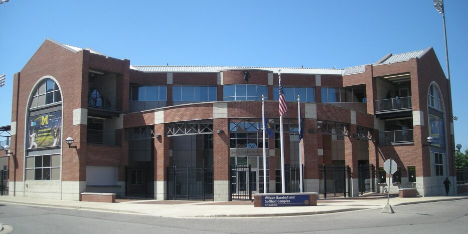 Ray Fisher Stadium, home of Michigan Wolverines Baseball. (Michael Barera)